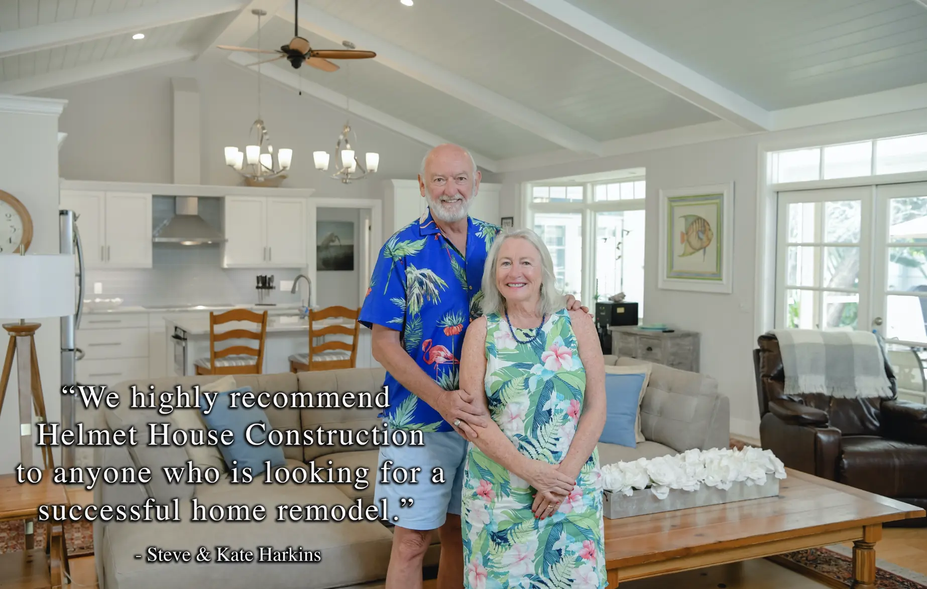 Steve and kate Harkins Testimonial